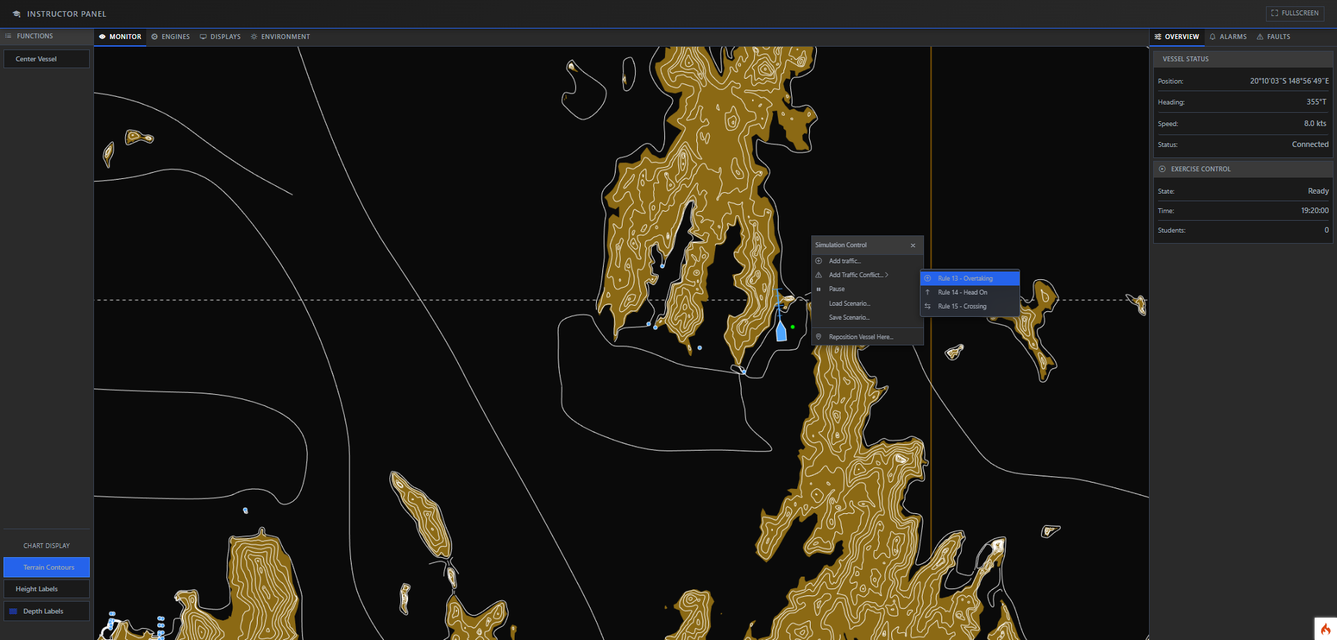 Instructor Station Screenshot